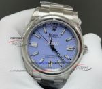 Clean Factory Rolex Oyster Perpetual Lavender Dial Stainless Steel 3230 Replica Watch
